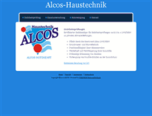Tablet Screenshot of alcos-notdienst.de